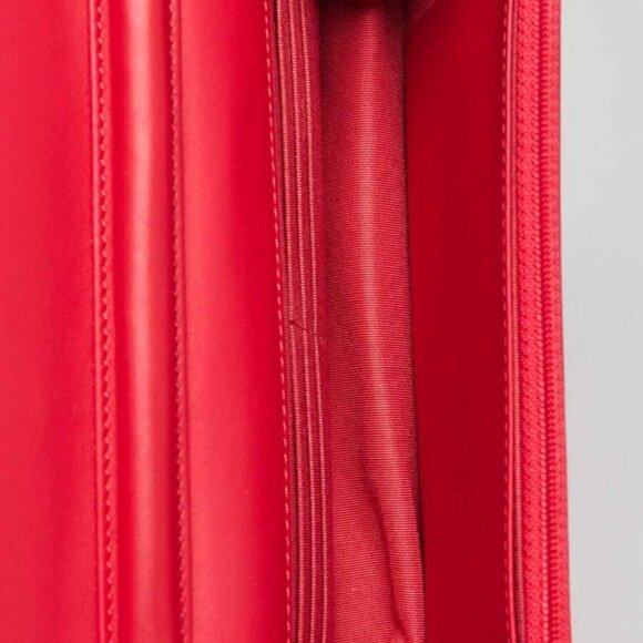 Chanel Pink Quilted Patent Leather Classic WOC Clutch Bag - Picture 9 of 12